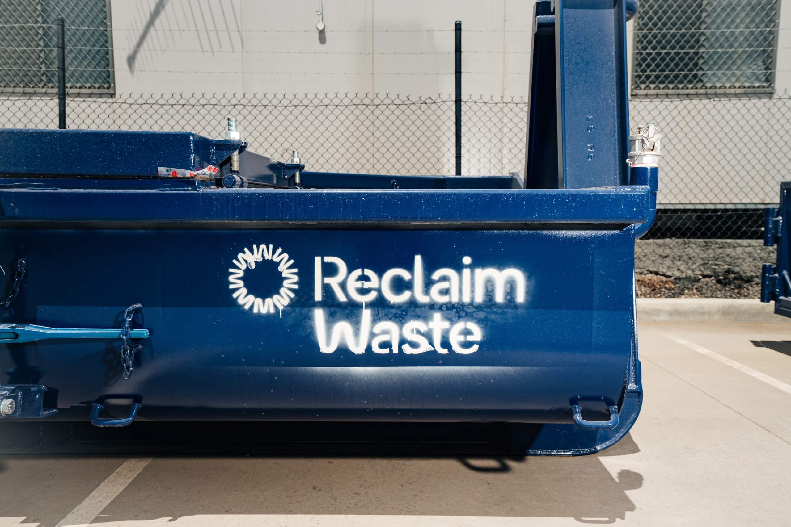 industrial waste container